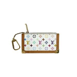Louis Vuitton Vintage Murakami Multicolor Monogram Key Pouch